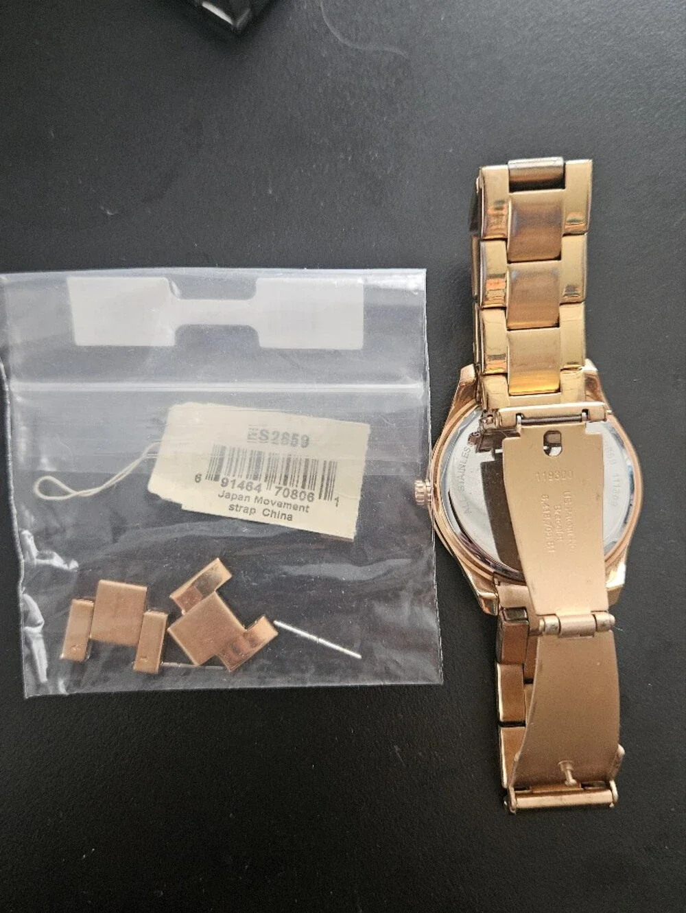 Fossil Stella Rose Gold Watch